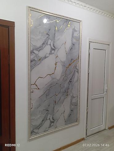 Панно: Декоративдүү гибкий мрамор менен ремонт жасайбыз — 2