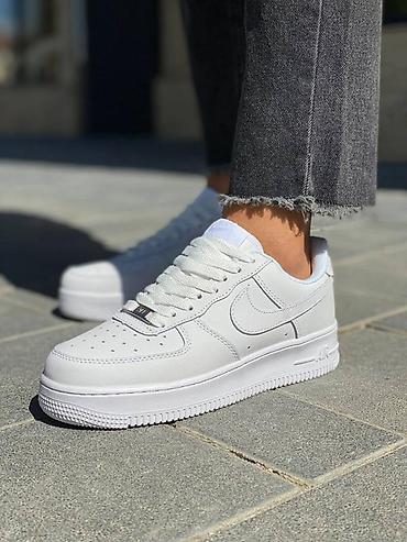 аир форсы: Кроссовки, 36, Nike, Б/у, цвет - Белый — 1