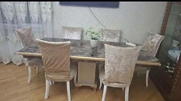 Masa desti 450azn. Masa acilmir, stul 6 eded. Unvan Sumqayit 13cu lalafo.az -da Masa desti 450azn. Masa acilmir, stul 6 eded. Unvan Sumqayit 13cu