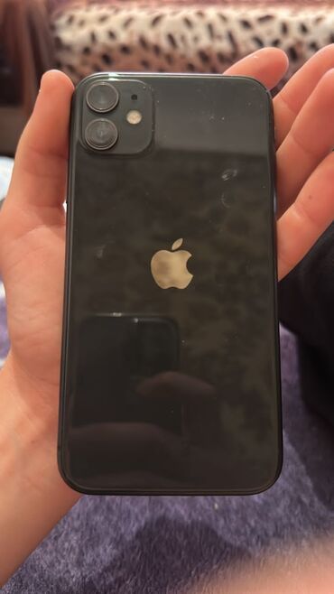 купить телефон в кредит без первого взноса: IPhone 11, Б/у, 128 ГБ, Black Titanium, Чехол, 72 %