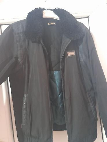 north face az: Qışlıq ikiüzlü kişi gödəkçəsi - Rəng: qara - Model: qısa, klassik — 2