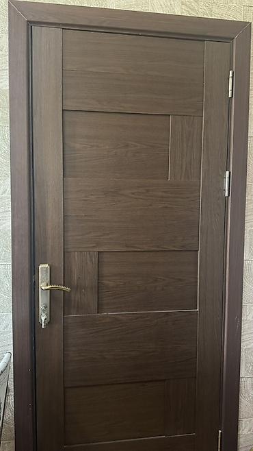 otağ qapıları: Yataq otağı üçün İşlənmiş Otaq qapısı 80x215 sm Çərçivə ilə, Ödənişli çatdırılma, Rayonlara çatdırılma — 2