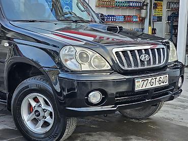 offroad maşınlar: Hyundai Terracan: 2.5 l | 2001 il Ofrouder/SUV — 8