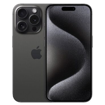 tap.az telefonlar ikinci el: IPhone 15 Pro, 256 GB, Black Titanium, Barmaq izi, Simsiz şarj, Face ID