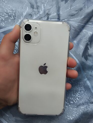 бу телефоны в рассрочку: IPhone 11, Б/у, 128 ГБ, Белый, Зарядное устройство, Чехол, Коробка, 84 %