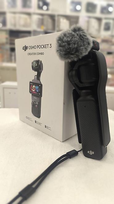 Digər foto və video aksesuarları: DJI Osmo Pocket 3 – Creator Combo seti Məzmun: - Osmo Pocket 3 əl — 7