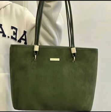 сумки для авто: Новая вместительная бархатная сумка В красивом в оливковом свете 🔥
