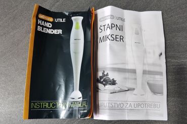 Blenderi, mikseri: Delimano stapni mikser NOV nikada koriscen, u fabrickoj kutiji sa — 11