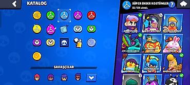 random hesab az: Brawl Stars hesabı – yüksək göstəricilər və zəngin kosmetik kolleksiya — 3