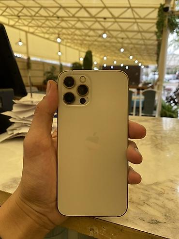 Техника жана электроника: IPhone 12 Pro, Колдонулган, 128 ГБ, Алтын, Каптама, Кабель, Куту, 77 % — 1