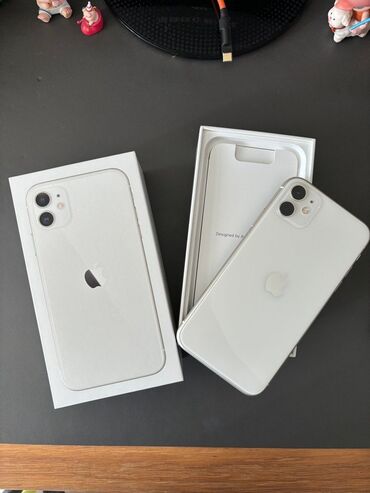 en ucuz macbook air: IPhone 11, 128 GB, Ağ, Zəmanət, Face ID