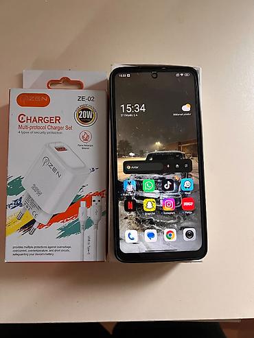 xiaomi redmi note 13 pro 5g: Redmi Note 13, 256 GB, rəng - Qara, Face ID — 2