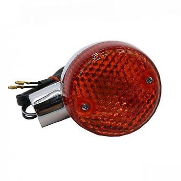 ic lampa: Okrugli pokazivač pravca za motocikle sa narandžastim sočivom i — 1