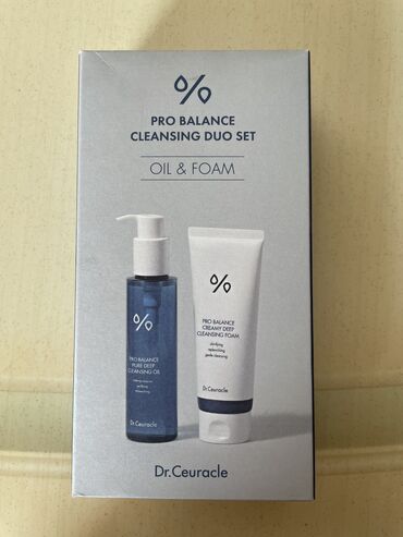 для умывания: Dr.Ceuracle Pro balance cleansing duo set oil&