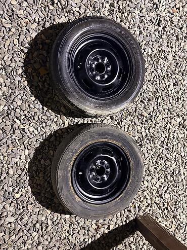 disk ve tekerler type 1: 3disq 175/70R13 disq qiymətdə razılaşmaq olar disqlər normal — 4