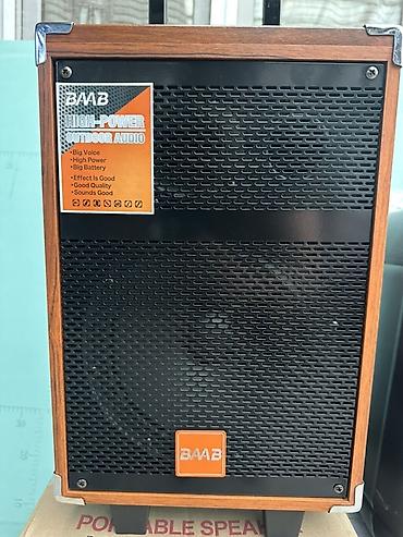 холодильная камера: Портативная акустическая система BAAB High-Power Outdoor Audio - — 1