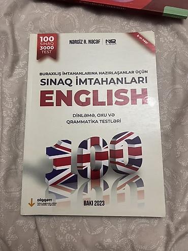 Testlər: Məhsul: “Sınaq İmtahanları – English” test toplusu (Nərgiz R. Nəcəf — 1