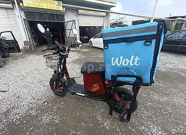 moto skuter: Elektrik yüklü skuter 100km məsafə verir 100%. Arendaya verilir — 1