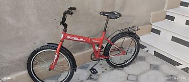 Velosipedlər: Uşaq/yeniyetmə üçün şəhər tipli velosiped – STELS (qırmızı rəng) — 2