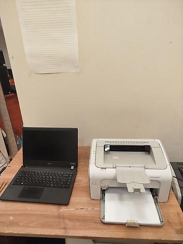 hp laserjet: HP LaserJet P1005 lazer printer - Növ: Monoxrom (qara-ağ) lazer — 1