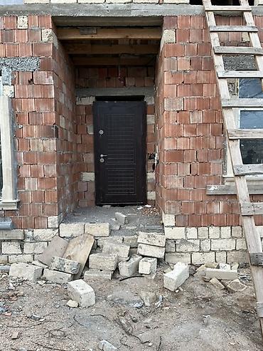 Недвижимость: Satılır: Tikintisi davam edən fərdi yaşayış evi - Layihə: 1 mərtəbə + — 2