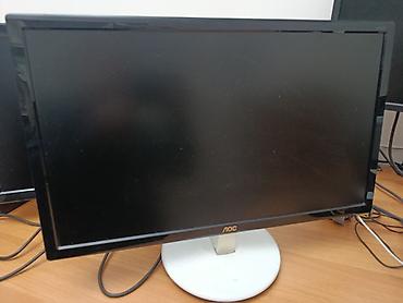 17 дюймов монитор: Монитор, AOC, Б/у, LCD, 23" - 24" — 2
