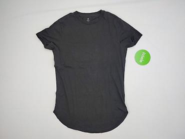 bluzki czarne basic: H&M, T-shirt damski, rozmiar S — 2