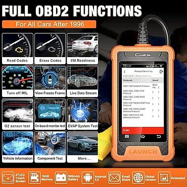 Alati za automobile: Novo-LAUNCH X431 Creader Elite OBD2 za GM, Chevrolet, Cadillac, Buick — 16