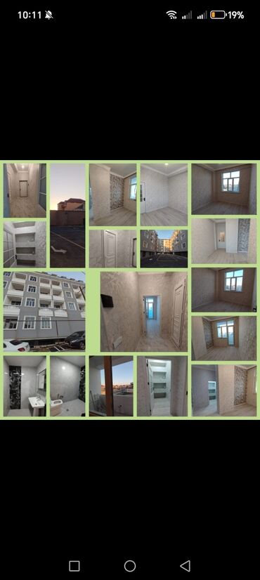 hezi aslanovda 1 otaqli kiraye evler: 2 комнаты, Новостройка, 3333 м²