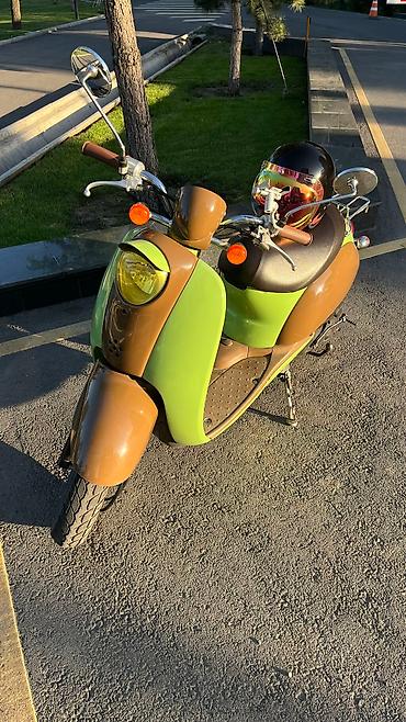 Мототехника: Тип скутера Honda, 50 куб. см, Бензин, Б/у — 4