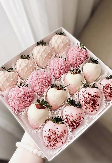 sweet: Клубника в бельгийском шоколаде — наборы и боксы - Крупная свежая — 2
