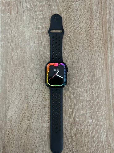 Apple Watch: Продам Apple Watch 7, 45 mm. Полный комплект. Есть небольшая царапина