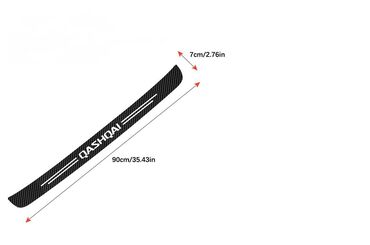 Tuning oprema: Stiker za branik automobila - karbon QASHQAI (NISSAN) Stiker za — 2