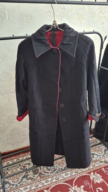 Пальто: Пальто, Зима, Кашемир, По колено, Рукава реглан, 3XL (EU 46)