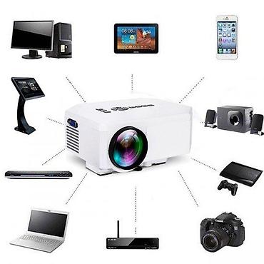 Projektori: Mini LED projektor – prenosni multimedijalni beamer Ključne — 6