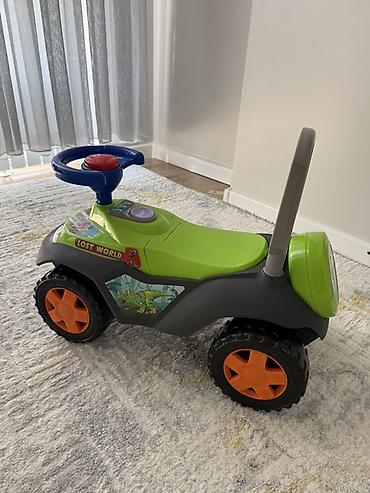Балдар дүйнөсү: Абсолютно новая Каталка-машинка Dino World для малышей - Яркий дизайн — 4