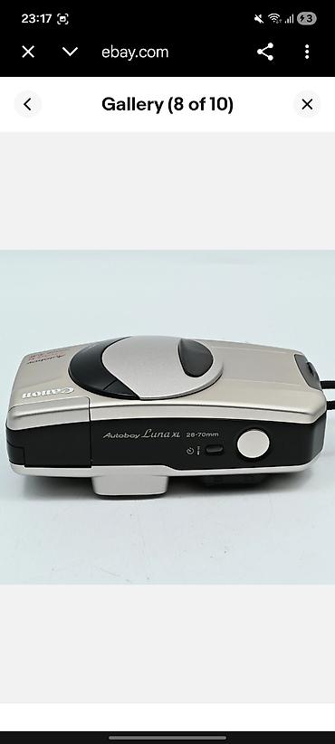 ve box: Canon Autoboy Luna XL (Panorama AiAF) 35mm plyonka fotoaparatı — 9
