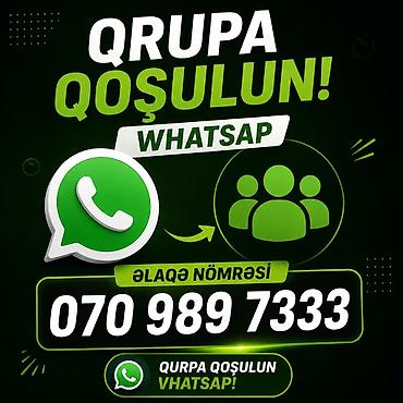 linkini at: WhatsApp qrupu ətirlərin satişi topdan və qramla– birlikdə məlumat — 1