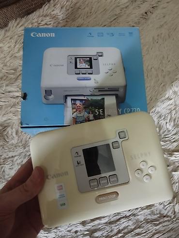 Принтеры: Фотопринтер Canon SELPHY CP720 - Компактный термосублимационный — 1