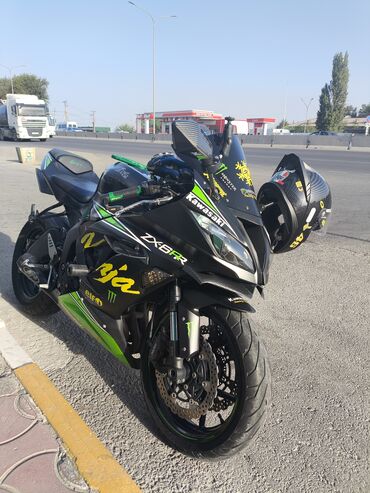 электронный мопед цена: Спортбайк Kawasaki, 650 куб. см, Бензин, Чоңдор үчүн, Колдонулган