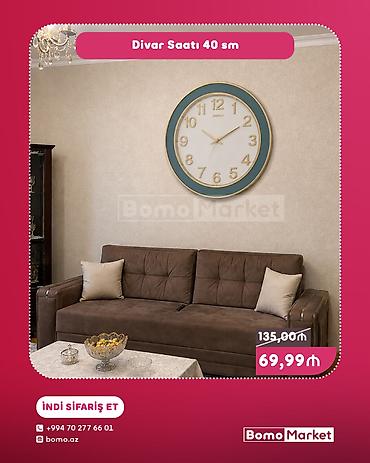 Ev üçün dekor: Divar saatları — 1