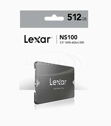 ssd lexar: Daxili SSD disk 512 GB, 2.5", Yeni — 1