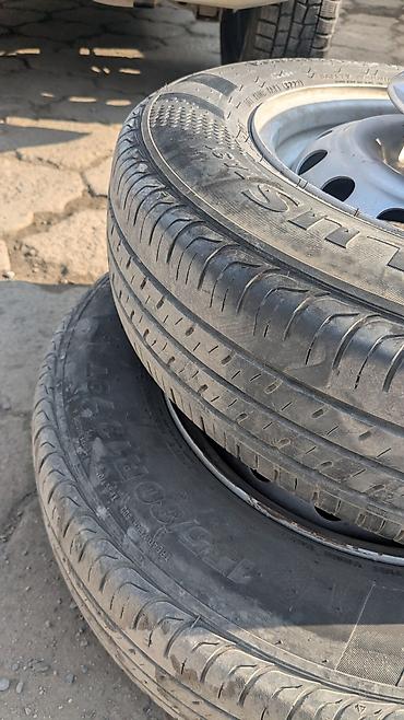 15565 r13: Колеса в сборе 155 / 80 / R 13, Лето, Б/у, Комплект, Легковые, Железные, отверстий - 4 — 3