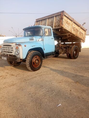 Yük maşınları: ZIL özüboşaldan yük maşını - Gövdə: mavi kabina, metal bortlu dump — 1