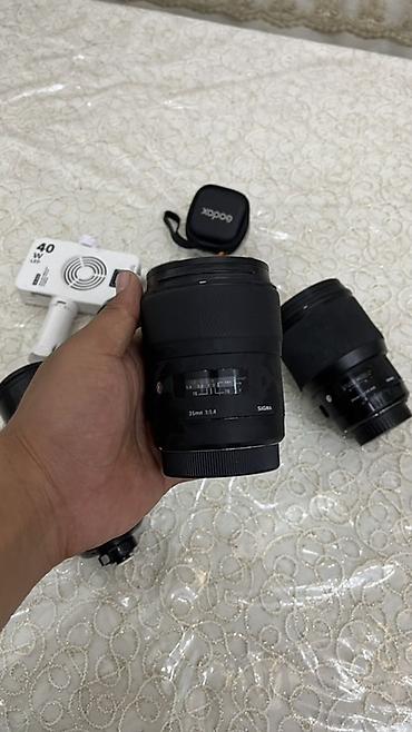 Фотоаппараты: Полнокадровый фотокомплект для съемки фото и видео. 6д марк2🔥 Sigma — 6