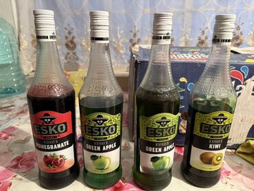 оборудование для газирования напитков: Набор сиропов ESKO (стеклянные бутылки с винтовой крышкой, объем на