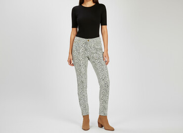Jeansy: Denim Co, Jeansy damskie, rozmiar L