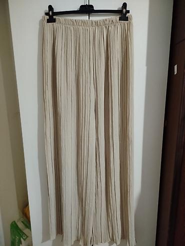 Kompleti: Dvodijelni komplet od plisirane tkanine – bež od L xl xxl - Gornji — 3