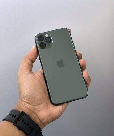 айфон 7 плюс цена в бишкеке в рассрочку: IPhone 11 Pro, Колдонулган, 256 ГБ, Графит, Коргоочу айнек, Каптама, 90 %