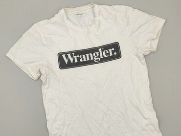 T-shirts: T-shirt for men, M (EU 38), Wrangler, condition - Fair